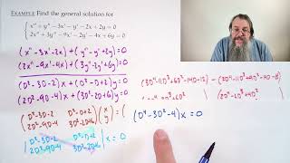 Differential Eqns F2216  Elimination method for systems of equations BONUS [upl. by Yssep548]