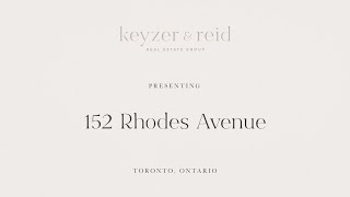 152 Rhodes Ave  GreenwoodCoxwell  Toronto [upl. by Nide710]