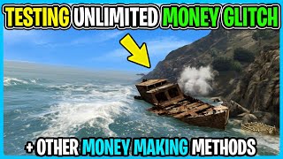 Mythbusting GTA Weekly update Money Methods Unlimited Money Glitch [upl. by Devin]