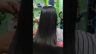 Hair smoothingkeratin Treatment l Hair Transformation Shorts swastik hairstyles shorts vireal😍 [upl. by Nosniv]