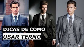 8 Dicas de Como Usar Terno Que Todo Homem Deveria Saber  Moda Masculina Atemporal [upl. by Eirol]