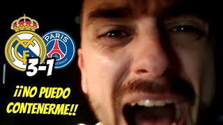 BENZEMA DESTROZA al PSG CON UN HATTRICK y ME VUELVO LOCO  REACCIONES HINCHA REAL MADRID a CUARTOS [upl. by Leund]