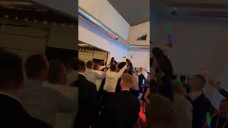 Crowd Surfing At A Wedding crowdsurfing [upl. by Novets]