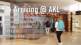 Arriving at Auckland International Airport AKL International Arrivals – New Zealand [upl. by Anidan]