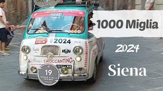 Mille miglia 2024 Classic Car Rally in Tuscany 2024614 【SIENA】 [upl. by Alyam]