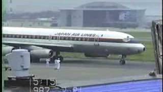 JAL DC862JA8035Pushback・TaxiampTake Off [upl. by Kcirdled]