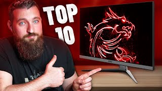 TOP 10 MEILLEURS ECRANS PC GAMER amp CONSOLE [upl. by Kahaleel]