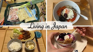 housewife daily in japan  yogurt cake Bibimbap lunch meatwrapped Japanese yam dinner [upl. by Adnaluoy140]