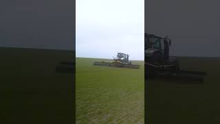 Valtra and Demus Rotary Hoe [upl. by Klinger195]