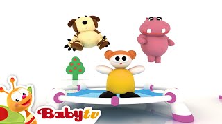 Hippa Hippa Hey 🧩 Fun Puzzle Games for Kids  Animal Sound Game  Cartoons  Toddler Video BabyTV [upl. by Enajaras]