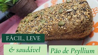 Pão saudável de psyllium [upl. by Popper338]