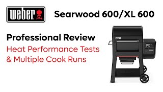 Weber Searwood 600 amp XL 600 Review  Pellet Grill Review  New 2024 Pellet Grill from Weber [upl. by Kelleher]