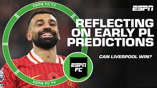 ESPN FC adjusts their Premier League Predictions 🔮 Can Liverpool hold their lead [upl. by Ahsad]