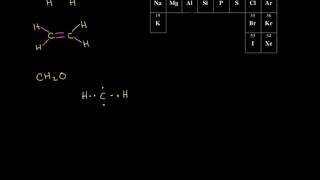 Dot structures II Multiple bonds  Structure and bonding  Organic chemistry  Khan Academy [upl. by Yboc]