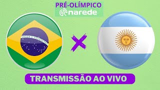 BRASIL X ARGENTINA AO VIVO  PRÉOLIMPICO 2024 AO VIVO [upl. by Gelman627]