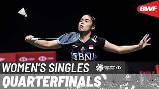 KFF Singapore Badminton Open 2024  Wang Zhi Yi CHN 7 vs Gregoria Mariska Tunjung INA  QF [upl. by Aicak]