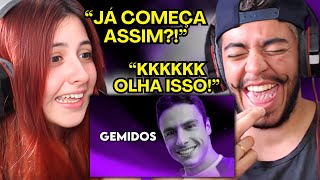 MOMENTOS ENGRAÇADOS E VERGONHOSOS NA LIVE DO SUPER XANDÃO  REACT em CASAL [upl. by Lore]