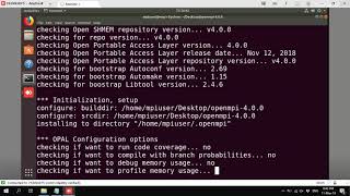 Install OpenMPI in Ubuntu with a cluster step 3  install OpenMPI [upl. by Olnek]