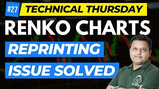 Ep  27 I Technical Thursday  Renko Charts  Reprinting Issue Solved [upl. by Robb]