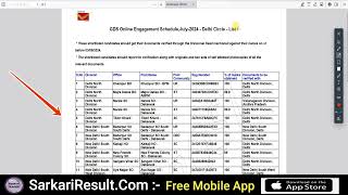 India Post GDS Result  Merit List 2024 Kaise Check Kare  GDS 44228 Post Results Sarkari Result [upl. by Yentirb]