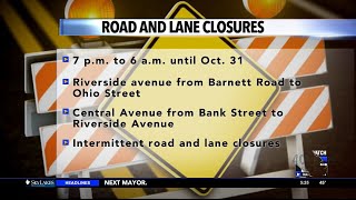 Traffic Alert Road and lane closures [upl. by Nagorb]