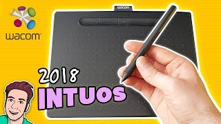 INTUOS Small amp Medium  Wacom Drawing Tablet for Beginners Review ✏️ [upl. by Jeanelle503]