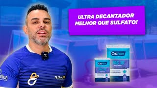 ULTRA DECANTADOR PARA PISCINAS MELHOR E MAIS BARATO QUE SULFATO [upl. by Burne]