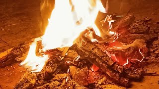 💯 Deep Meditation fire crackling Music For Positive Energy। relaxed mindbodyinner [upl. by Priscella]