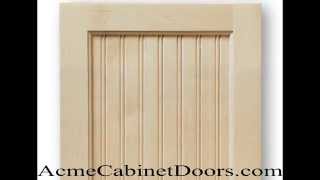 Unfinished Maple Beadboard Cabinet Door [upl. by Spracklen]