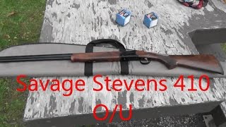 Savage Stevens 410 OU [upl. by Anilev]