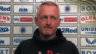 Hearts manager Neil Critchley reflects on 10 loss to Rangers at Ibrox [upl. by Monto]