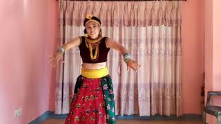 Cover dance  DARBANDI DancerMeena lepcha lama Edit camera reena lama [upl. by Ormand383]