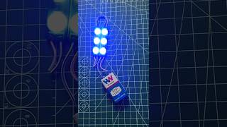 Awesome 12v led lights  9v battery shorts viralshorts [upl. by Lassiter]