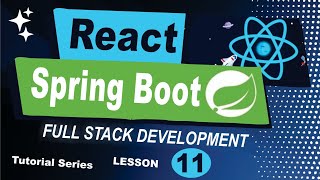 React  Spring Boot CRUD Full Stack App  11  using react router in our react application [upl. by Vincenta]