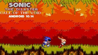 Playing Sonicexe Disaster 2D remake call the void android port 1014 [upl. by Pease]