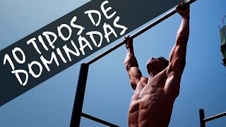 10 Tipos De Dominadas Básicas Pull Ups Basicas [upl. by Neroled777]