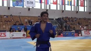 Cadet European Judo Cup Berlin 2016 Final 55 kg Kurtashov RUS  Talakhashvili GEO [upl. by Landrum]