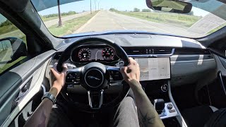 2023 Jaguar FPace SVR  POV Test Drive [upl. by Allicirp930]