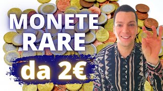 MONETE RARE da €2 EURO che valgono tanto Come riconoscerle [upl. by Jolyn]