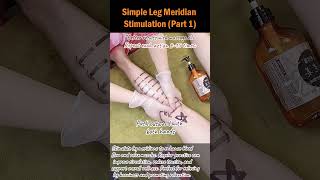 Simple Leg Meridian Stimulation Part 1 [upl. by Qooraf223]