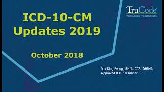 What’s New in ICD10CM [upl. by Gruchot]