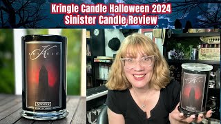 Kringle Candle Halloween 2024 Sinister Candle Review [upl. by Jane]