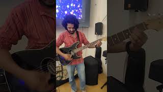 Aaromale Vinnaithandi Varuvaya Guitar Live Intro guitarist vinnaithaandivaruvaya tamil [upl. by Ragan]