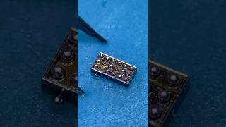 What IC is this quite small 🤔 microsoldering phonerepair [upl. by Darelle]