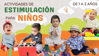 17 ACTIVIDADES 🎨 de estimulación para NIÑOS DE 1 A 2 AÑOS 👶🏻 JUEGOS CASEROS 🧩 con RECICLAJE [upl. by Mages]