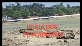 Praia dos pescadores e da praça de Bom Jesus dos Pobres Saubara BA [upl. by Enyrat]