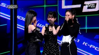 ENG VIVIZ  2nd Win  M Countdown  Subtitles  VIVIZ Dont cry 😭  ‘BOP BOP’ [upl. by Saxen935]