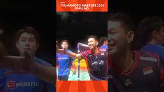 Fajri juara MD Kumamoto Masters Japan 2024 shorts badminton [upl. by Bissell947]