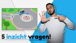 5 CBR INZICHT vragen  Auto theorie 2021 [upl. by Animsay651]