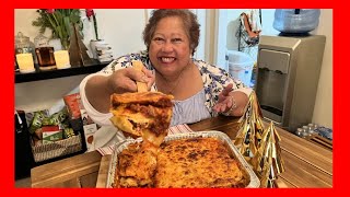 Filipino Style Lasagna Recipe  Family Christmas Favorites [upl. by Kung]